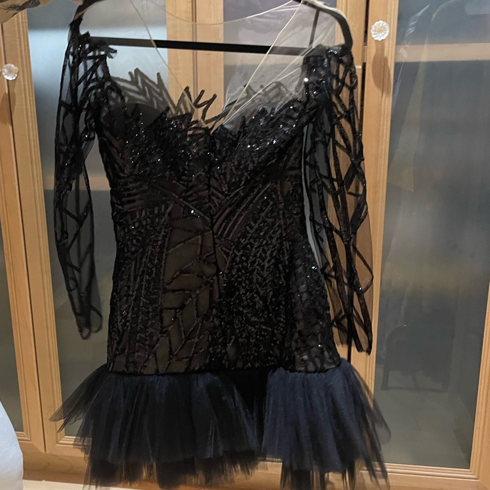 Gemy Maalouf Embroidered Dress